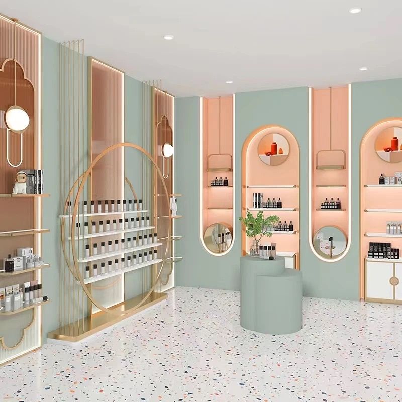 Flagship Retail Showroom with Track Focus Spotlighting & Floating Shelves #16
